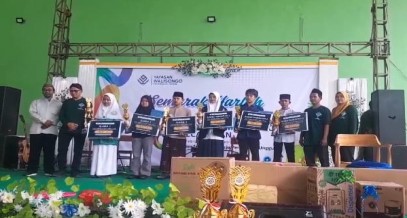 SUKSES BESAR! MA Walisongo Pecangaan Fasilitasi Lahirnya Kaligrafer Muda Terbaik se-Jawa Tengah