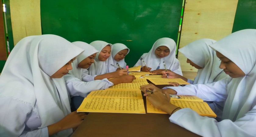 Kegiatan Ihyaur Ramadhan Siwa-Siswi MA Walisongo